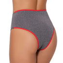 Kit 5 Calcinhas Fitness Cós Alto