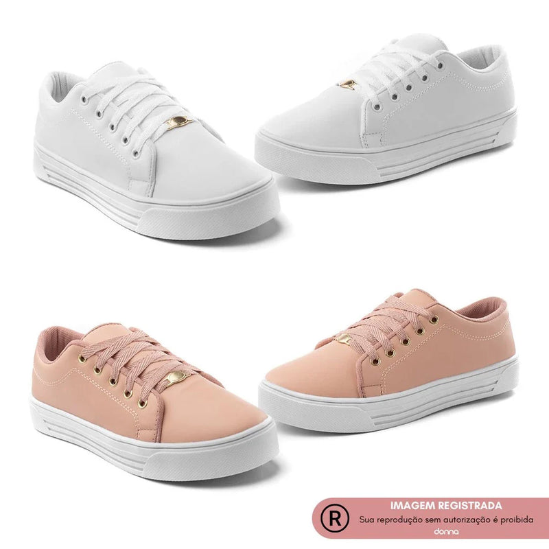 Kit 2 Pares Tenis Feminino