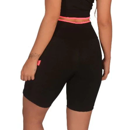 Kit 3 Short Feminino Fitness Academia com Bolso