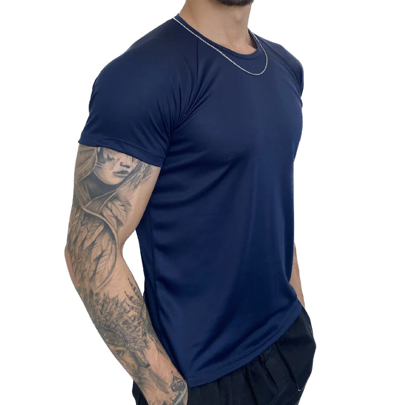 Kit 5 Camisetas Dry Fit Masculina