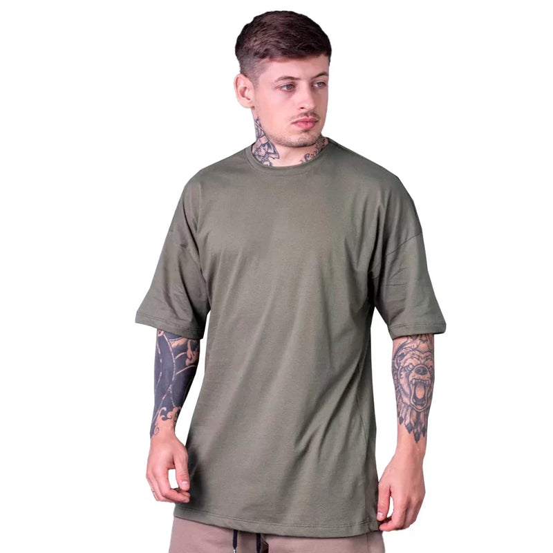 Camiseta Oversized Streetwear Masculina