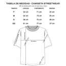 Camiseta Oversized Streetwear Masculina