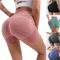 Shorts Fitness Feminino Cintura Alta Academia Levanta Bumbum Sem Costura