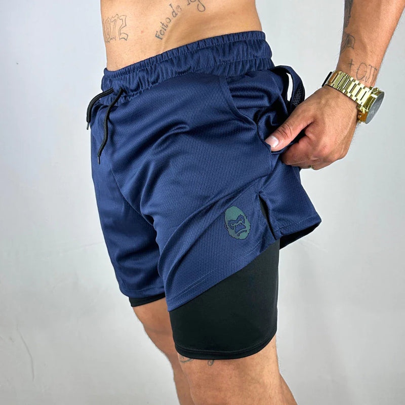 Shorts Masculino Treino Corrida Kong