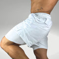 Shorts Masculino 2 em 1 Corrida Forrado