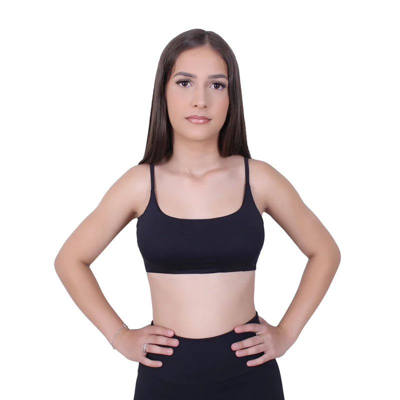 Top Academia Fitness Duplo Com Bojo Plus Size