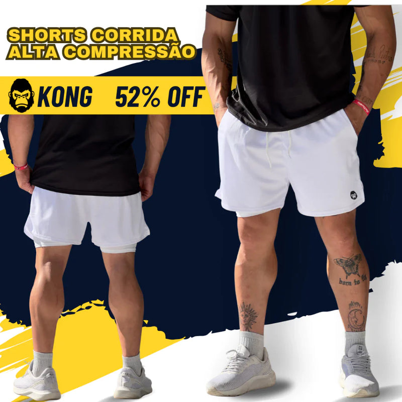 Shorts Masculino Treino Corrida Kong