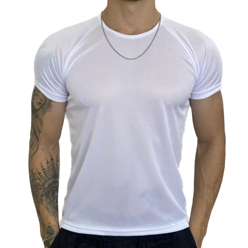 Kit 5 Camisetas Dry Fit Masculina