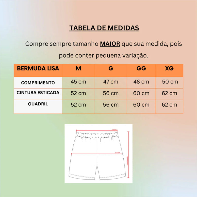 KIT 5 BERMUDAS Calção Para Academia