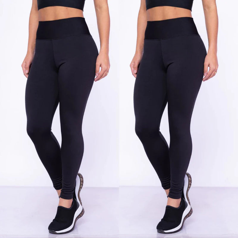 Kit 3 Calça Legging Levanta Bumbum