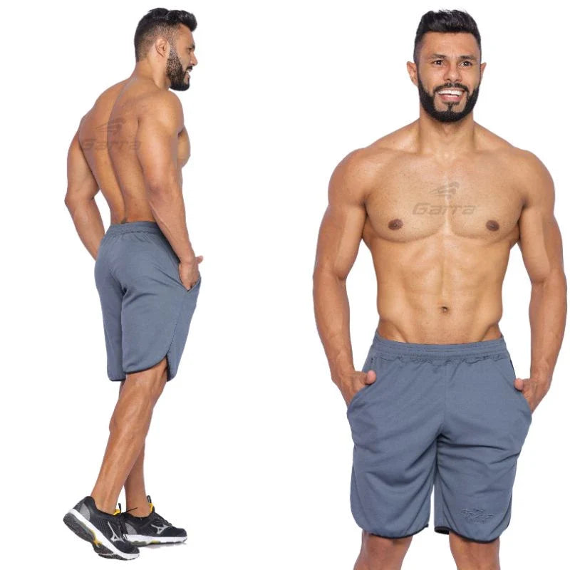 Kit 3 Bermudas Masculinas Street Fitness para Atividade Física e Academia